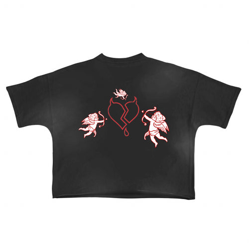 Heartbreak Blk Never Lonely T-Shirt