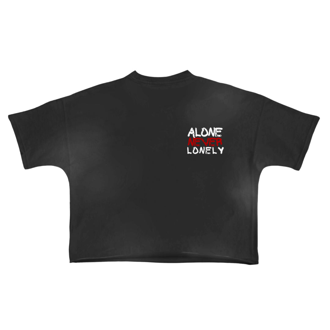 Heartbreak Blk Never Lonely T-Shirt