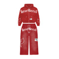 Heartbreak Flared Patch Sweat outfit