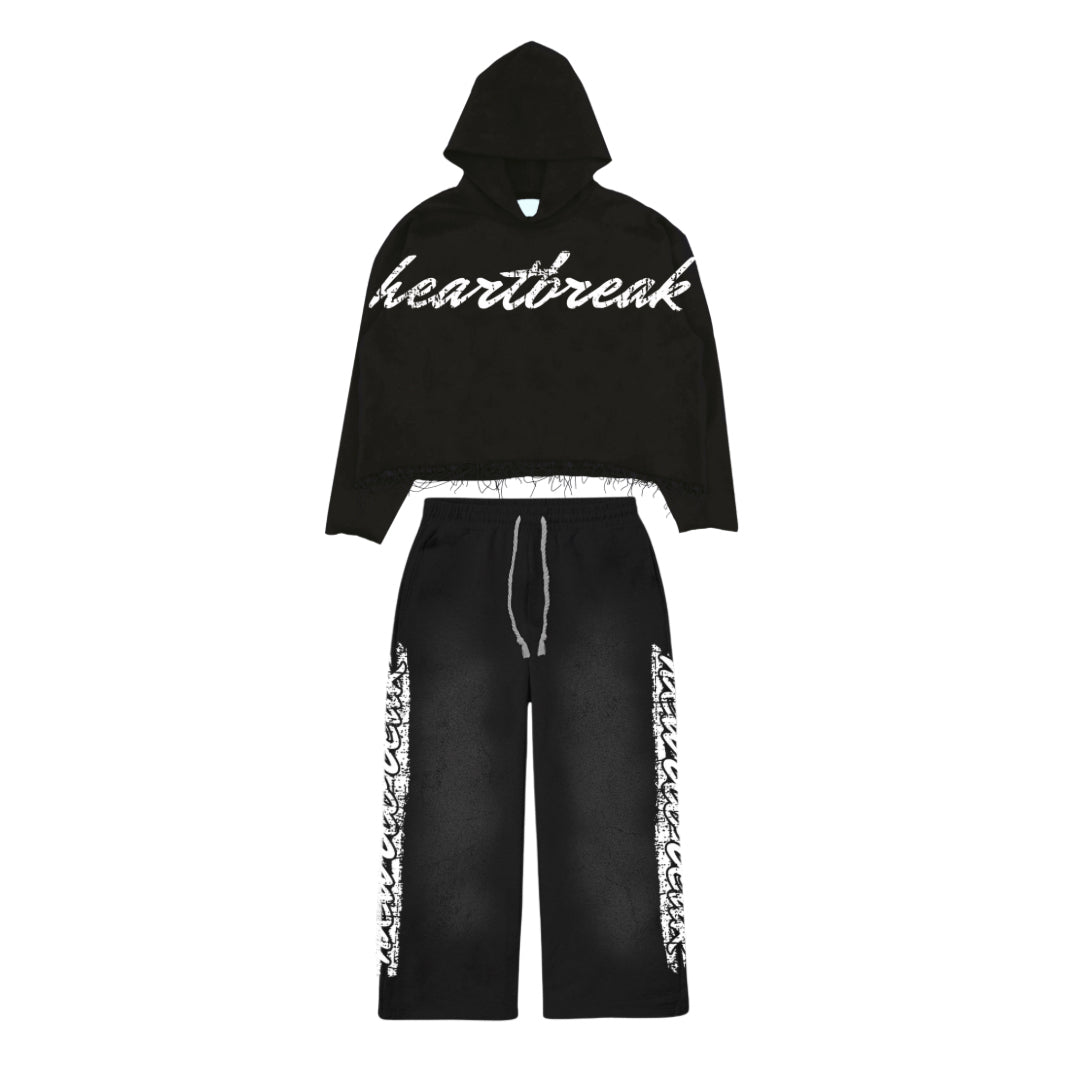 Heartbreak Cropped Sweat outfit